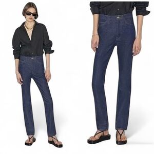 FRAME Le Italien True Straight Classic Blue  Jeans size 26